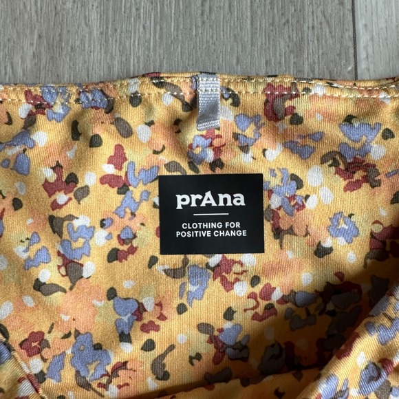 Prana Emerald‎ Lake Dress Womens XS Birch Petals Floral Gorpcore Outdoor Sporty - Picture 5 of 9